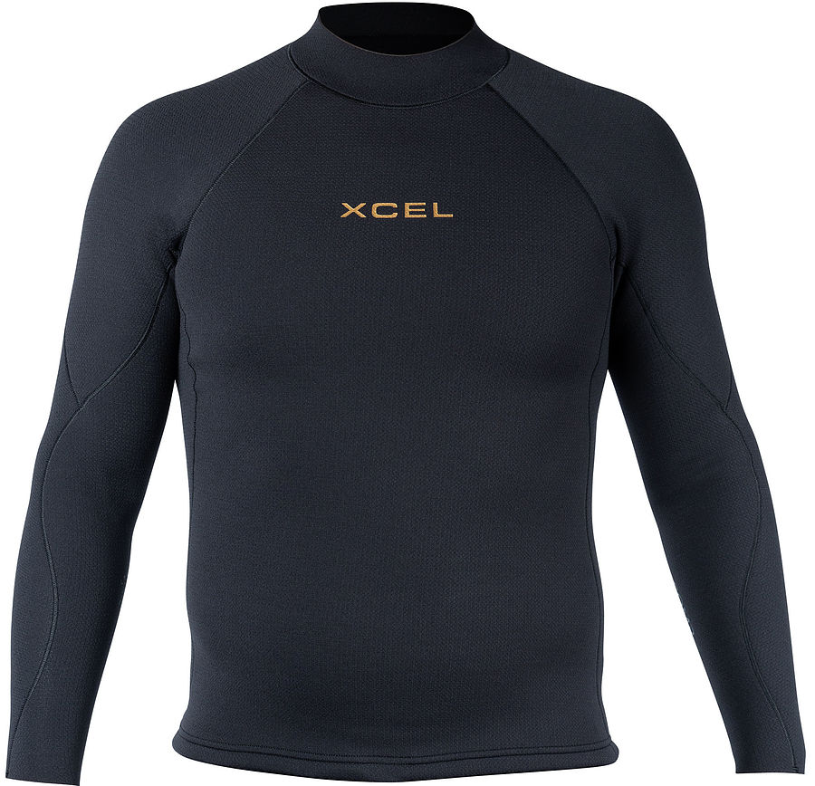 Xcel Mens Comp +1.5MM LS Jacket Black
