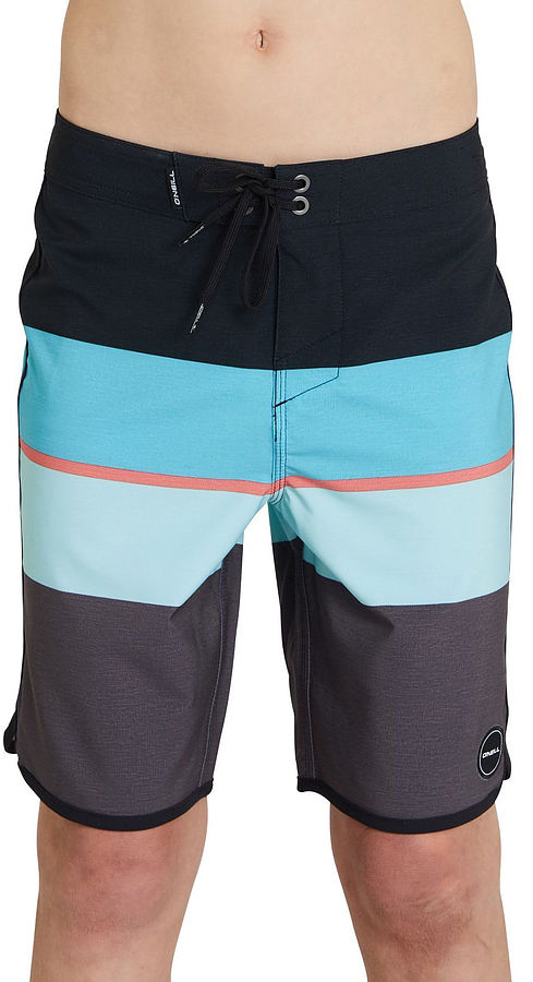 Oneill Boys Boardshorts Four Square Stretch Black - Image 1