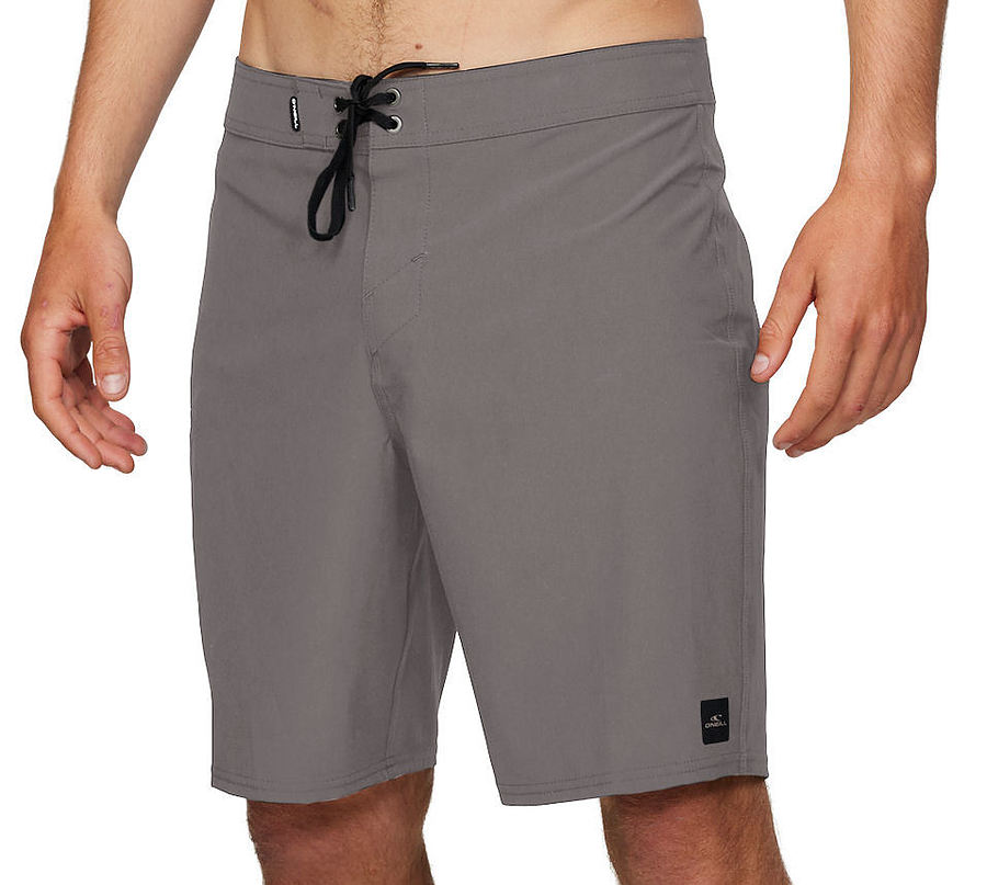 Oneill Mens Boardshort Hyperfreak Heat Solid 19 Inches Grey - Image 2