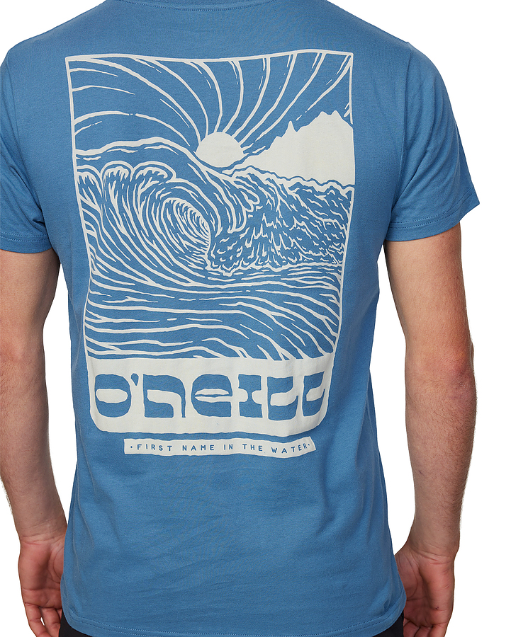 Oneill Outside Copen Blue Mens Tee - Image 2