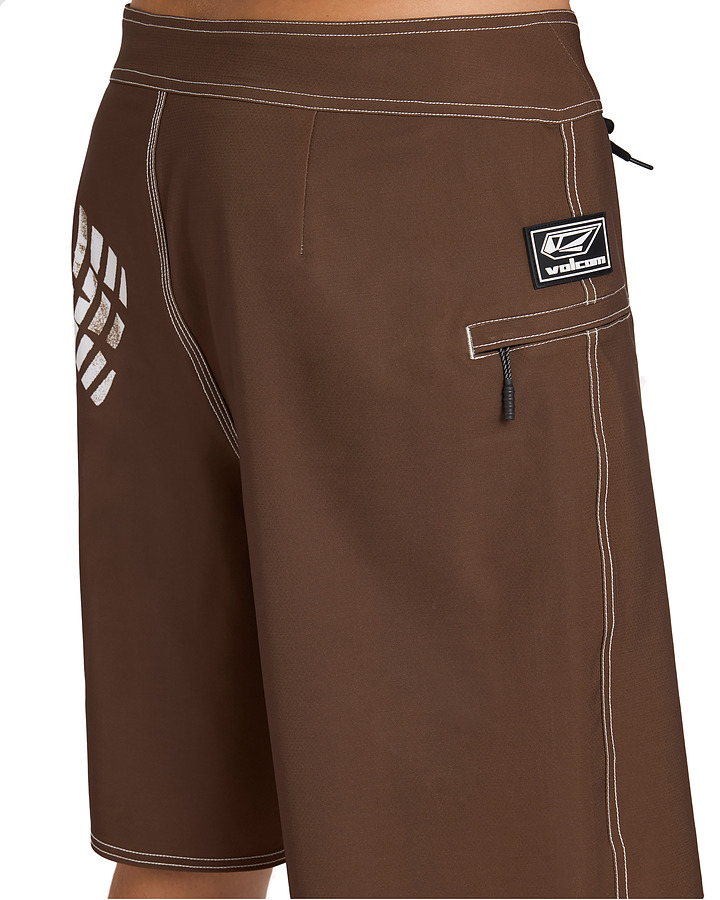 Volcom Reaper Stone MOD 21 Mens Boardshorts Brown Stone - Image 3