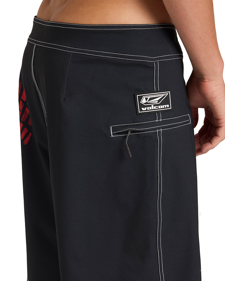 UCYBS03001black Volcom Reaper Stone MOD 21 Mens Boardshorts Black Out - Image 3