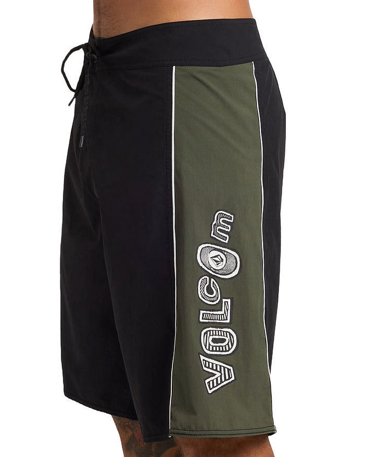 UCYBS03013black Volcom Sidelines Lib 21 Boardshorts Black - Image 3