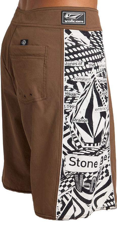 UCYBS03013brown Volcom Sidelines Lib 21 Boardshorts Brown Stone - Image 3