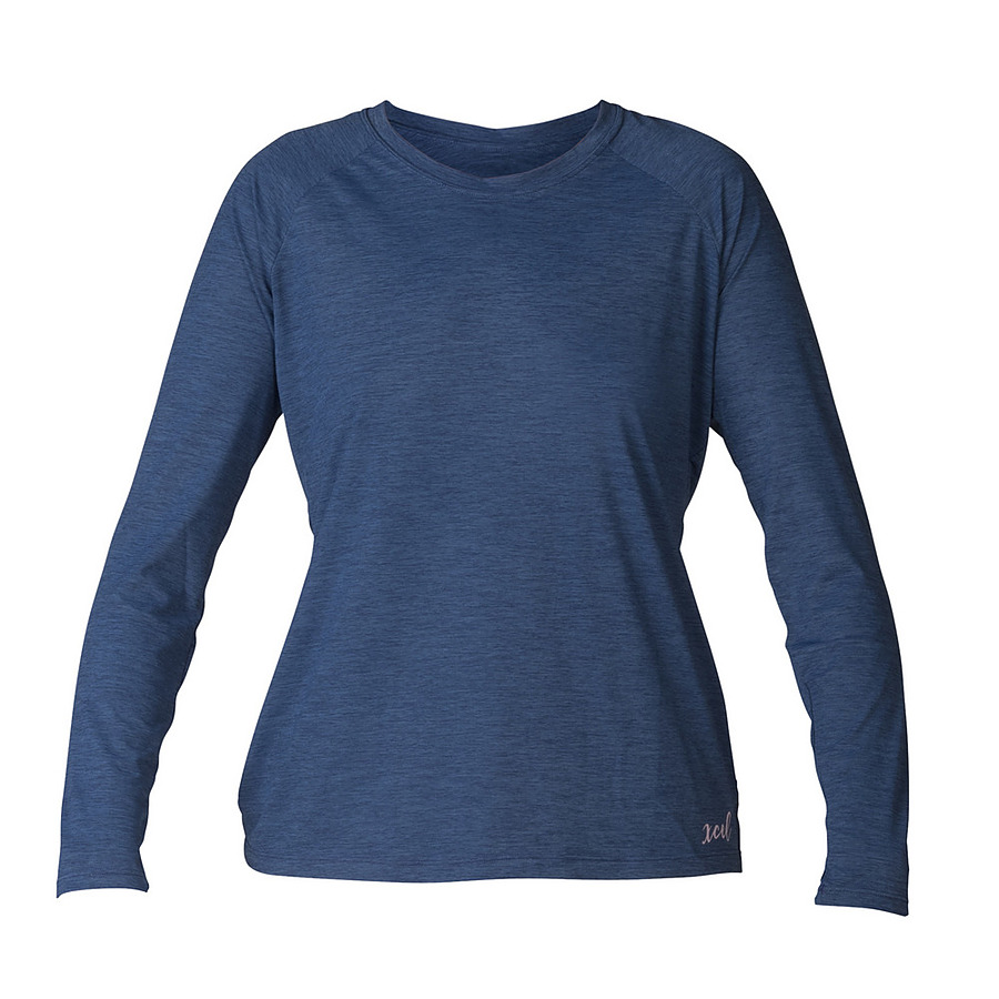 Xcel Ladies Amanda Ventx UV LS Shirt Classic Blue - Image 1