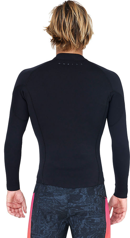 Oneill Defender 2mm Mens LS Jacket GBS Black - Image 3