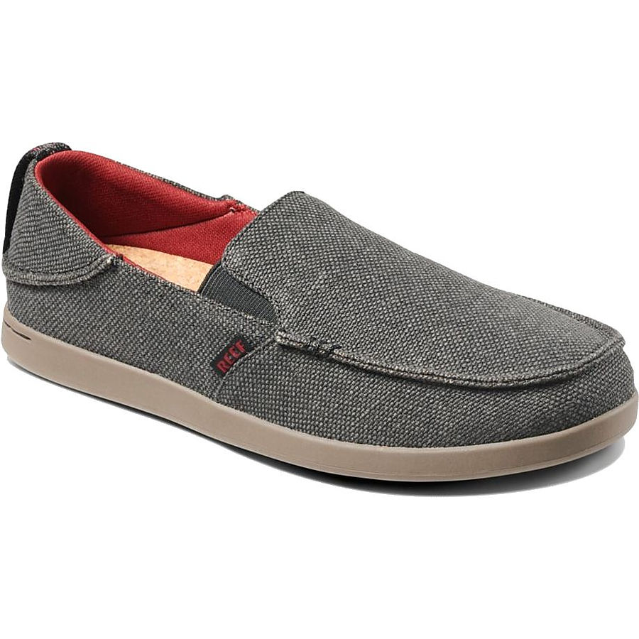 Reef Cushion Bounce Matey Red Grey Mens 