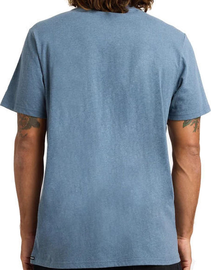 A4332371smb Volcom AUS Solid Mens Tee Smokey Blue - Image 2