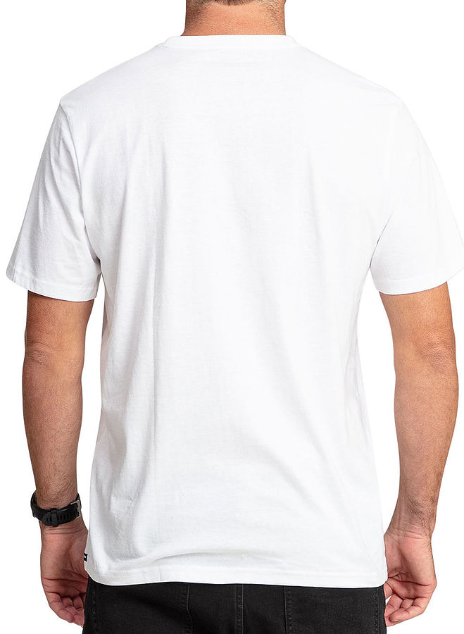 A4332371wht Volcom AUS Solid Mens Tee White - Image 2