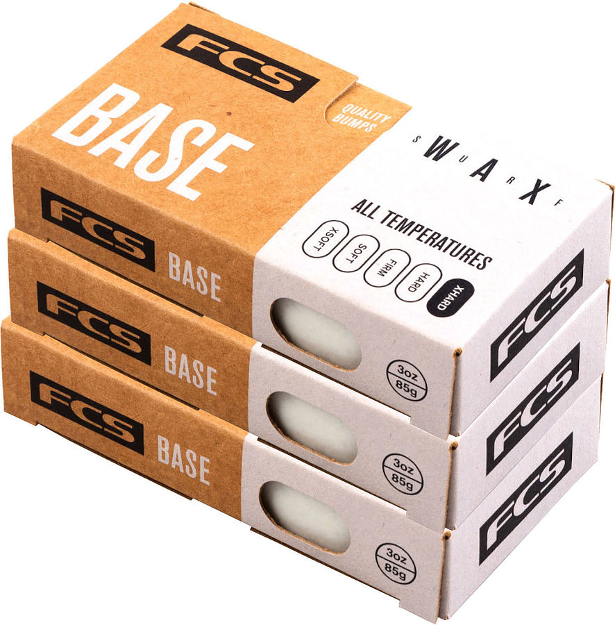 FCS Basecoat Wax 3 pack - Image 1