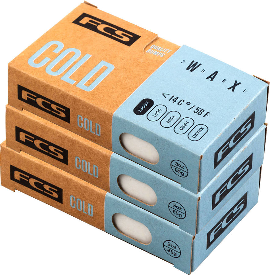 FCS Cold Wax 3 pack - Image 1