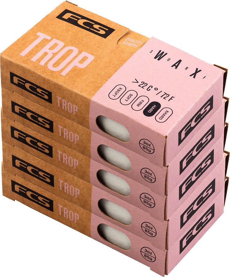 FCS Tropical Wax 5 pack - Image 1