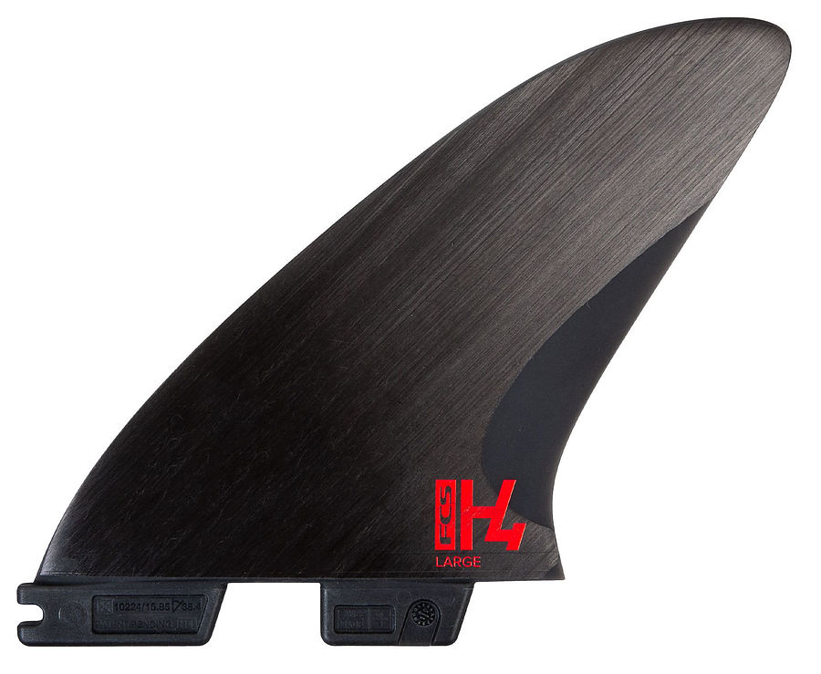 FCS II H4 Smoke Tri Fins - Image 2