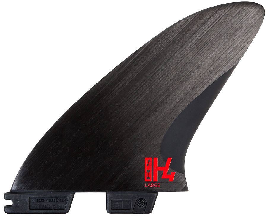 FCS II H4 Smoke Tri Fins - Image 3