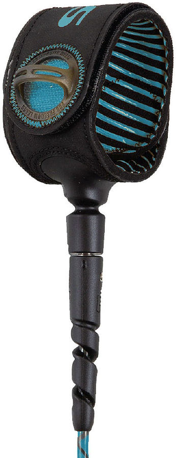 FCS Freedom Helix Leash Tranquil Blue
