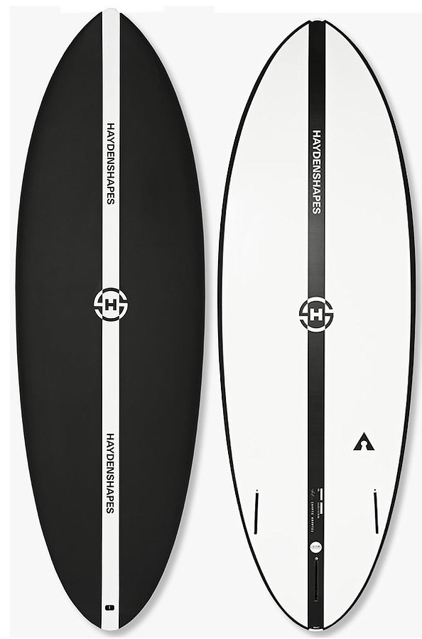 Hayden Shapes Hypto Krypto Futures Softboard Surfboard Inverted Black