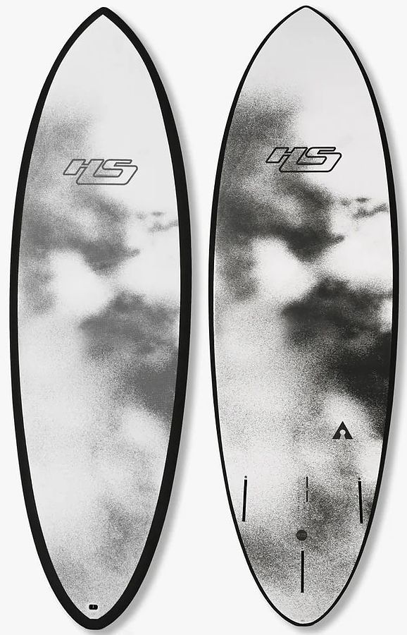 Hayden Shapes Hypto Krypto Futures Softboard Surfboard  Black Rail