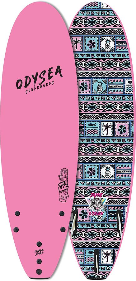 Catch Surf Odysea Log 2021 JOB Pro Softboard Hot Pink - Image 1