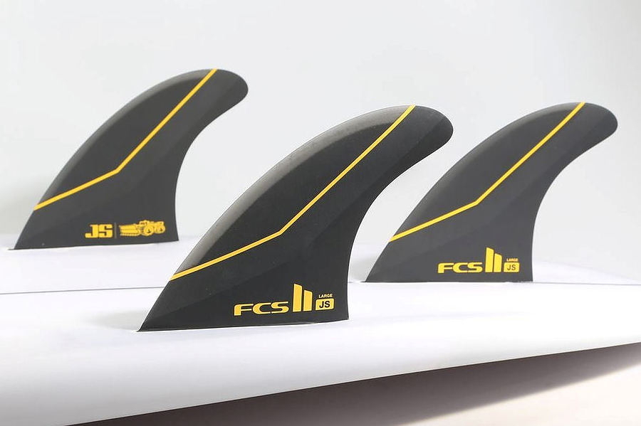 FCS JS PC Carbon Tri Fin Set - Image 2