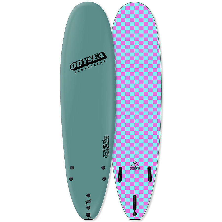 Catch Surf Odysea Log Steel Green Softboard 7 ft Catch Surf