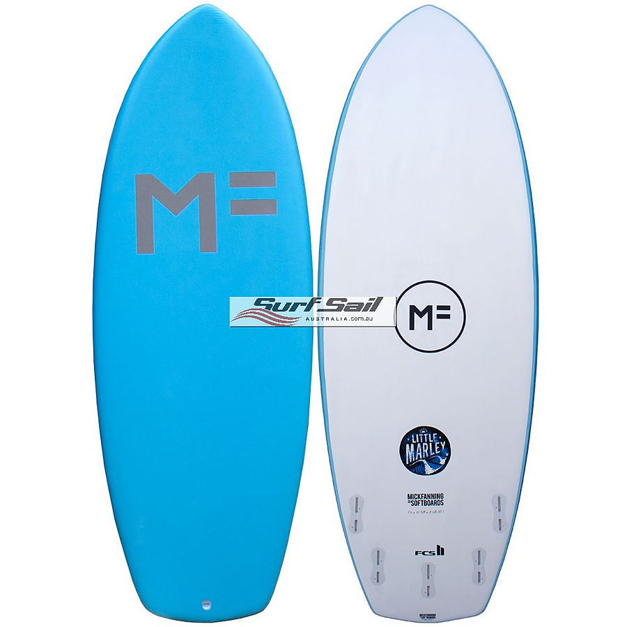 Mick Fanning Softboards Little Marley FCS 2 Aqua Softboard