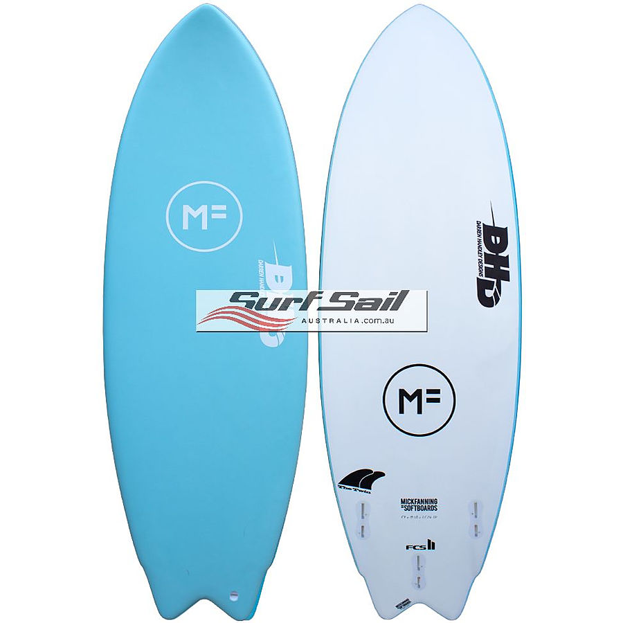 on Mick Fanning Softboards DHD Twin Fin Island Paradise Softboard