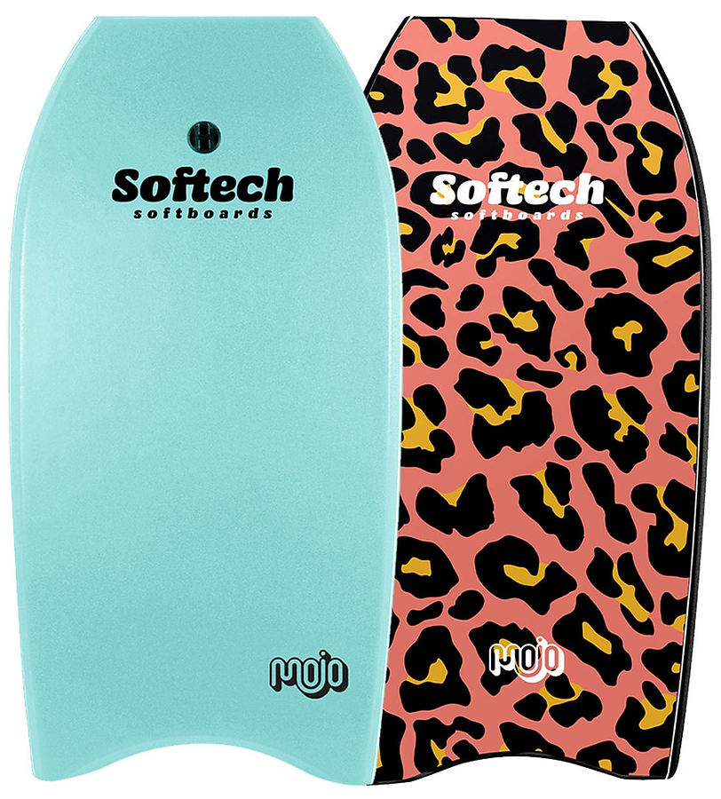 Softech Mojo Bodyboard Seafoam Leopard