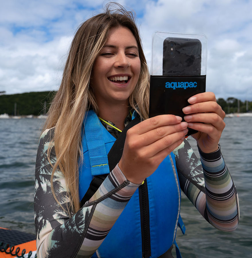 Aquapac Waterproof Phone Case Plus Plus Grey - Image 3