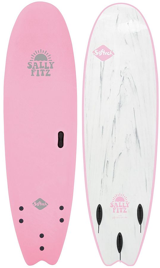 Softech Handshaped Sally Fitzgibbons Pink Softboard - Image 1