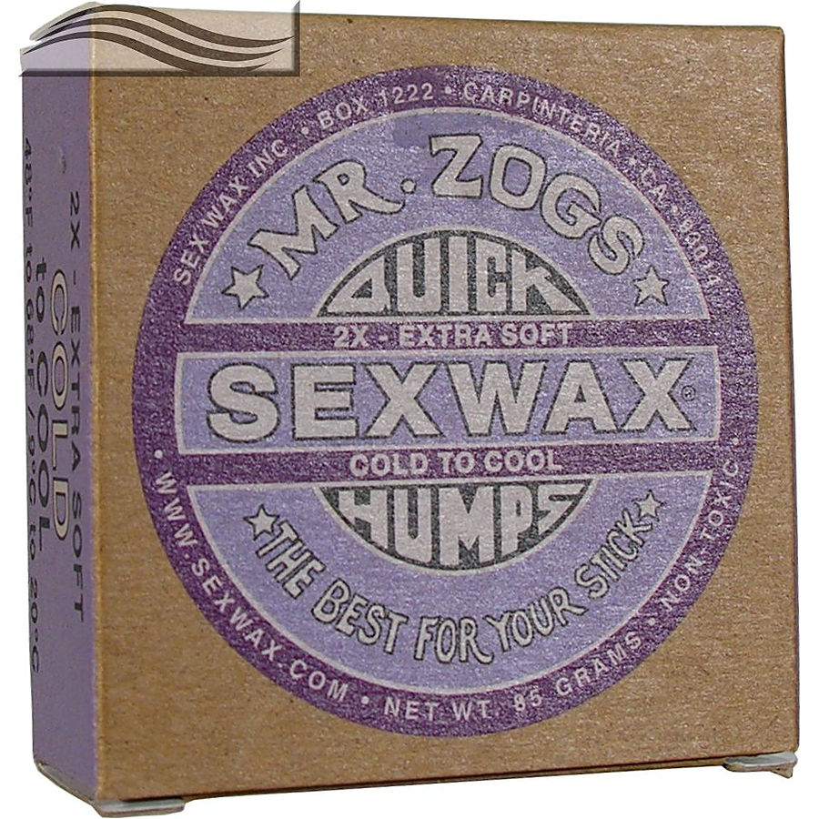 Mr Zogs Sex Wax Original Extra Cold Purple - - - Wax - Surfing.