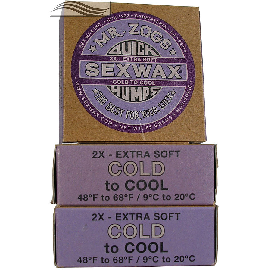 Mr Zogs Sex Wax Original Extra Cold Purple 3 pack - Image 1