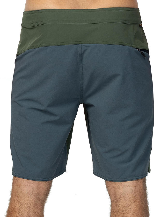HYPERTECHTRVLR Oneill HyperFreak Tech TRVLR Enduro 19 Inch Mens Boardshorts Dark Olive - Image 2