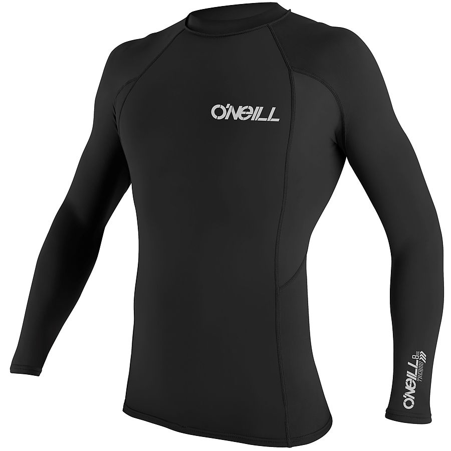 Oneill Thermo LS Mens Crew 8 oz Black - Image 1