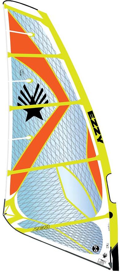 Ezzy Zeta 5 Batten Yellow Orange - Image 1