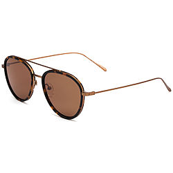 more on Otis Templin Matte Havana Tort Brushed Bronze Sunglasses