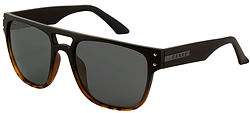 more on Carve Eyewear The Hub Matt Black Dark Tort Polarised Sunglasses