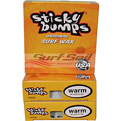 more on Sticky Bumps Warm Water Original Surf Wax 3 Pack