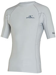 more on Oneill Reactor UV Short Sleeve Rash Vest Cool Grey