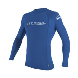 more on Oneill Youth Basic Skins LS Crew Rash Vest Blue