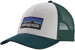 more on Patagonia P-6 LoPro Low Crown Trucker Cap White Piki Green