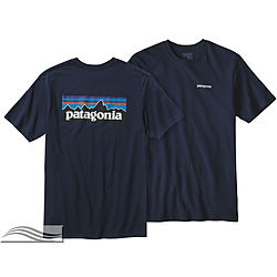 more on Patagonia Men's P-6 Logo Cotton T-Shirt Navy