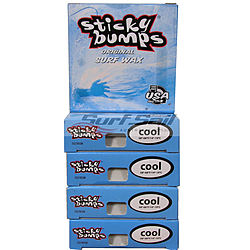 more on Sticky Bumps Cool Water Original Surf Wax 5 Pack