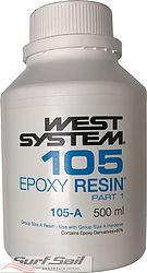 more on West System Epoxy Resin Only 500 ml R105