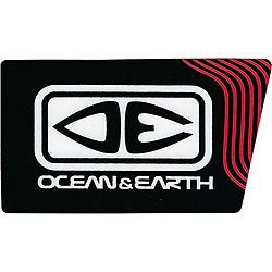more on Ocean and Earth Logo Sticker Red Black