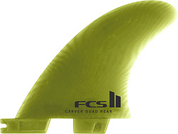 more on FCS II Carver Neo Glass Quad Rear Fin Set