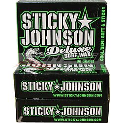 more on Sticky Johnson Cool Water Deluxe Surf Wax 3 Pack
