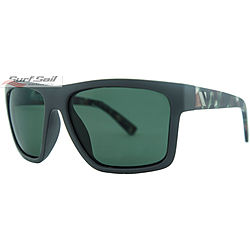 more on Venture Eyewear The Edge Matte Black Camo Green Polarised Sunglasses