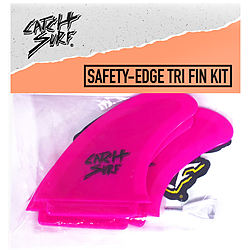 more on Catch Surf Safety Edge Tri Hot Pink Fin Kit