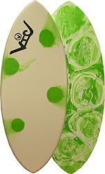 more on Victoria Skimboards Poly EGlass Lime Dots Lime Marble L Skimboard