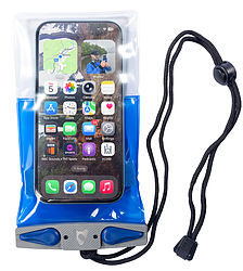 more on Aquapac Waterproof Floating Phone Case Compact Plus Blue 314
